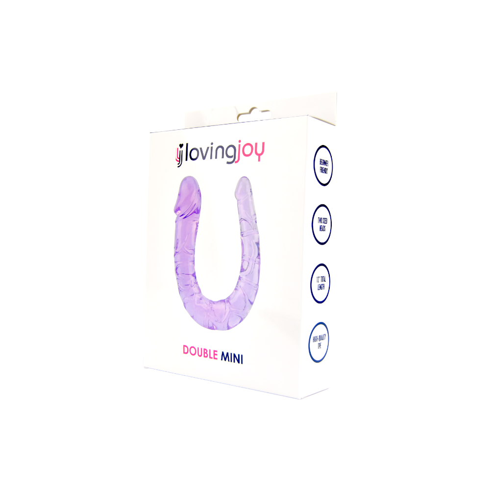 Loving Joy Double Mini Dildo Purple