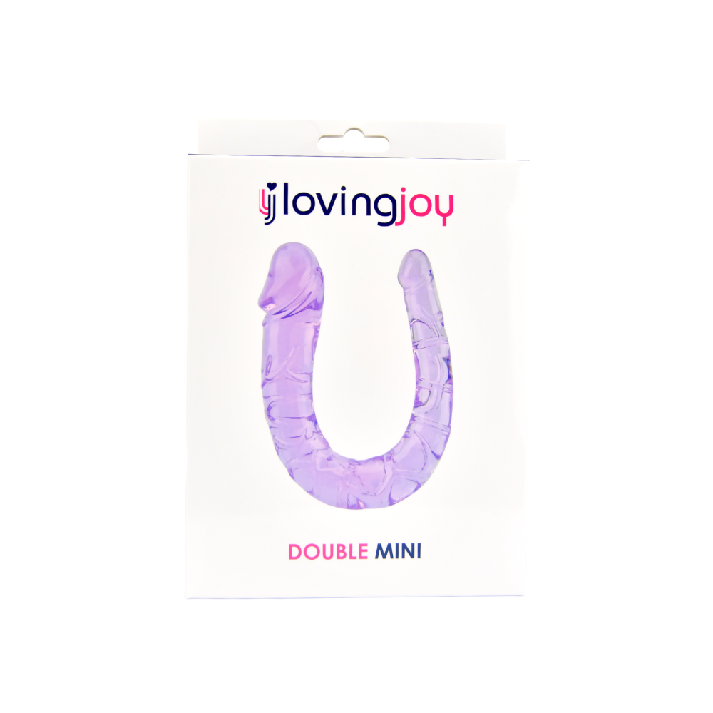 Loving Joy Double Mini Dildo Purple