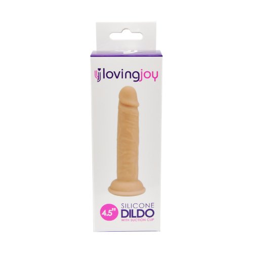 Loving Joy 4.5 Inch Silicone Dildo